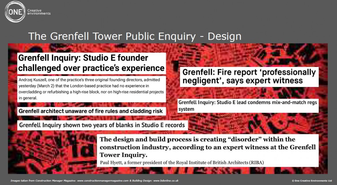 Post-Grenfell industry reform in focus