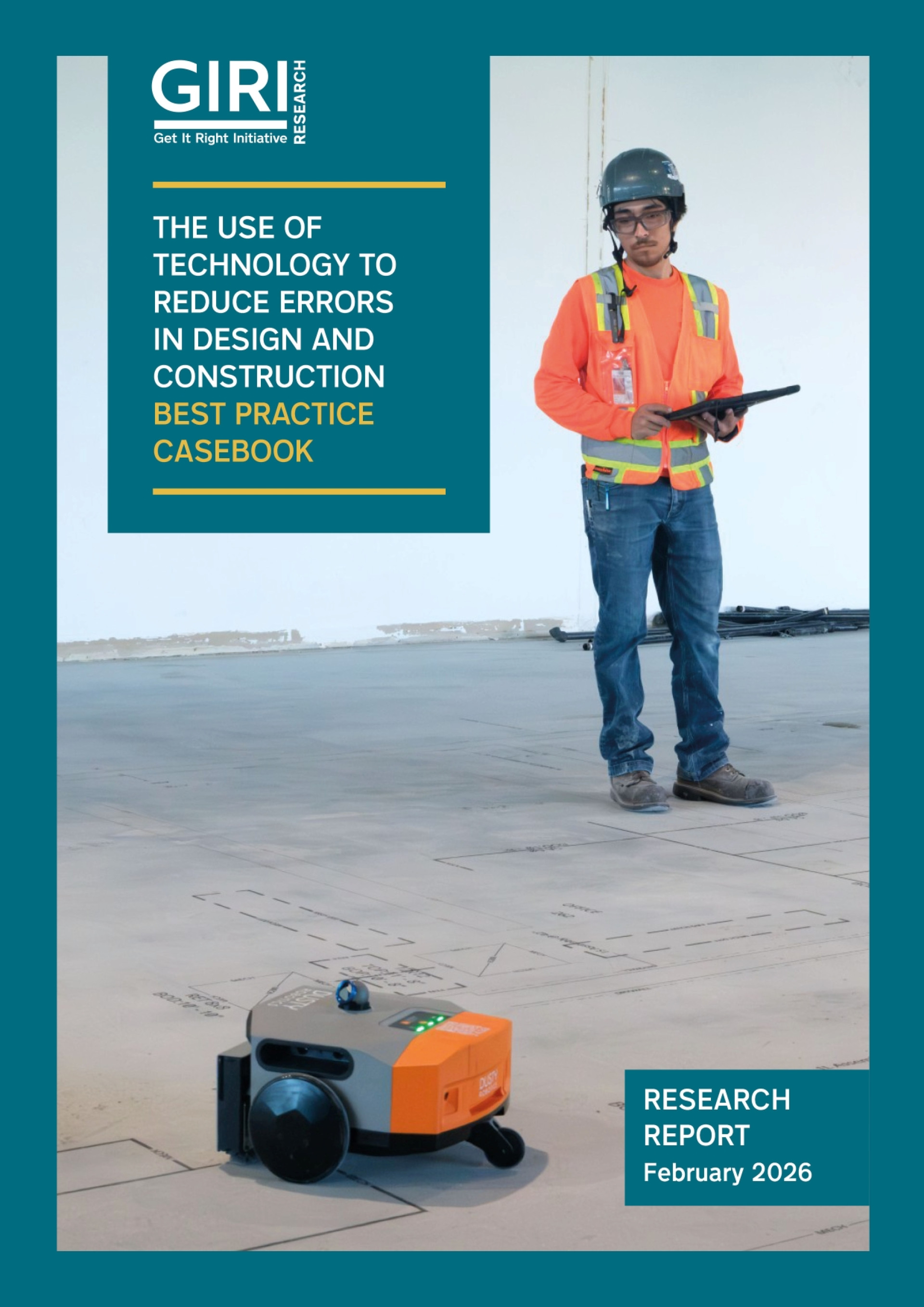 The use of technology to reduce error in design and construction: Best practice casebook 2026